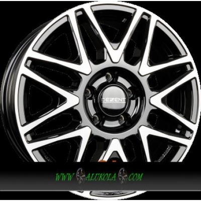 DEZENT KH 7x17 5x118 ET63 black polished