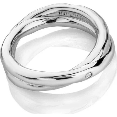 Hot Diamonds Stříbrný prsten Aura DR291 o 59 b