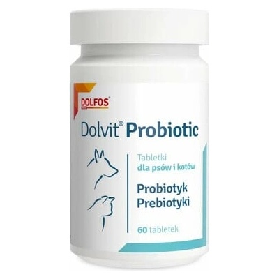 DOLFOS Dolvit Probiotic Mini 60 tabl. probiotik pro psy a kočky