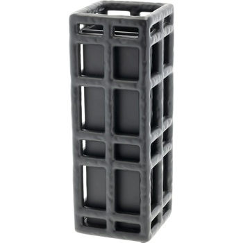 Villa Collection Черна ръчна изработка ваза от полирезин (височина 30 cm) Lyst - Villa Collection (29237)