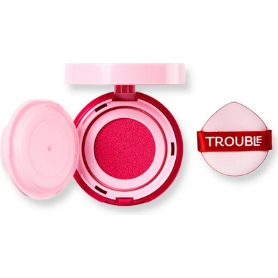 Trouble Maker lícenka v hubičke Press Play Cushion Blush Hot Pink 4 g