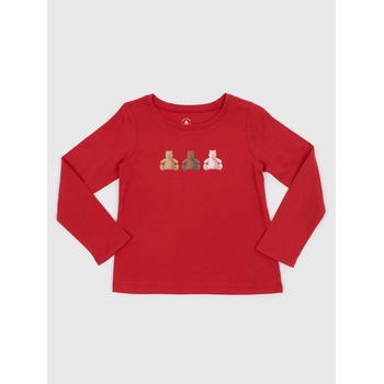 GAP Детска тениска с мечетата GAP GAP | Cherven | Момичешки | 80