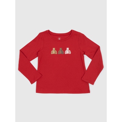 GAP Детска тениска с мечетата GAP GAP | Cherven | Момичешки | 80