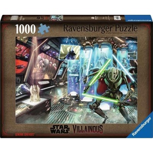 Ravensburger Пъзел Ravensburger от 1000 части - Междузвездни войни Злодеи: Генерал Грийвъс (12000270)