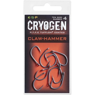 ESP háčky Cryogen Claw Hammer Hooks Barbed vel. 7, 10 ks