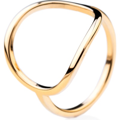 Franco Bene Golden Eye prsten pozlacený 380