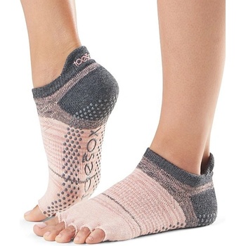 ToeSox LOW RISE bezprstové protiskluzové ponožky FLURRY