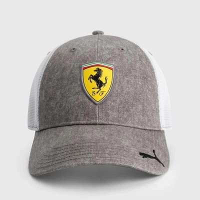 Puma Volnočasová Scuderia Ferrari F1 síťovaná s logem šedá