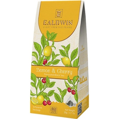 Ealdwin Lemon Cherry černý čaj 10 pyramid