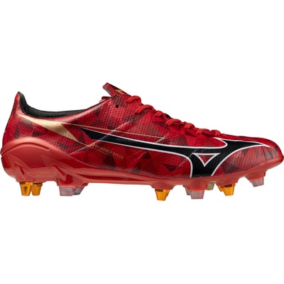 Mizuno Alpha II Made in Japan Mixed SG červená