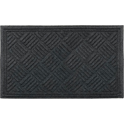 DuraHome Rohož guma & pp Velvet šedá 45 x 75 cm