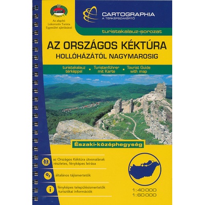 atlas turistický část Északi-kozephegyseg 1:40 t.