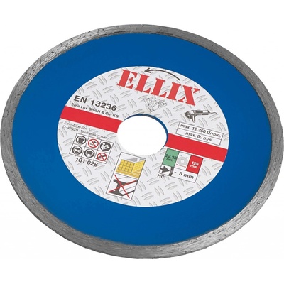 ELLIX Diamantový rezný kotúč na obklady 125 mm