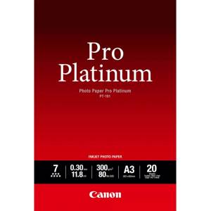 Canon Canon Photo Paper Pro Platinum 300g/m2 - A3, 20 ковчега (2768B017)