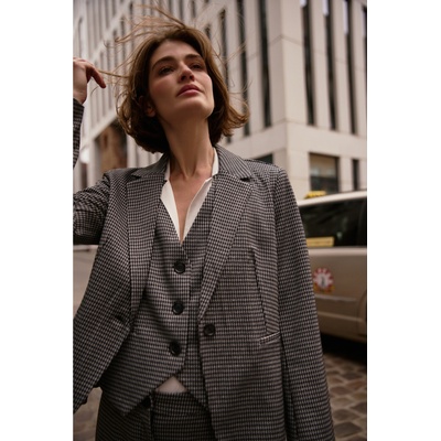 Moodo Едностранно сако сиво Moodo Moodo | Siv | ЖЕНИ | XXL