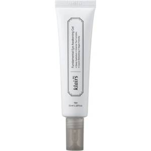 Dear, Klairs Fundamental Eye Awakening Gel - Освежаващ гел за очи с кофеин 35мл