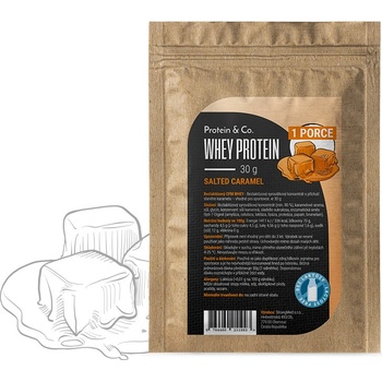 Protein&Co. Bezlaktózový CFM Whey 30 g