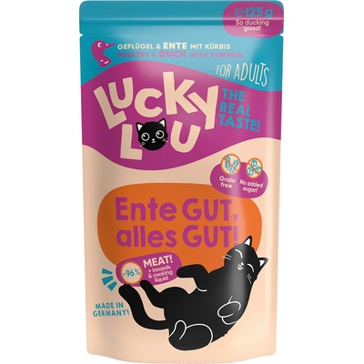 Lucky Lou Adult drůbeží a kachní 16 x 125 g