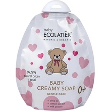 ECOLATIER Detské jemné krémové mydlo 0+ náhradná náplň 250 ml