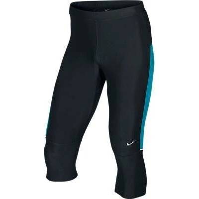 Nike Filament Capri běžecké legíny černo/modrá