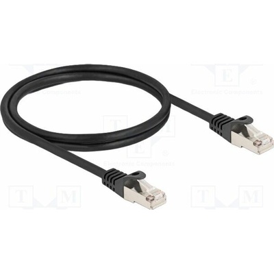 Delock 80187 Patch F/UTP RJ50 vidlice z obou stran 1m černý