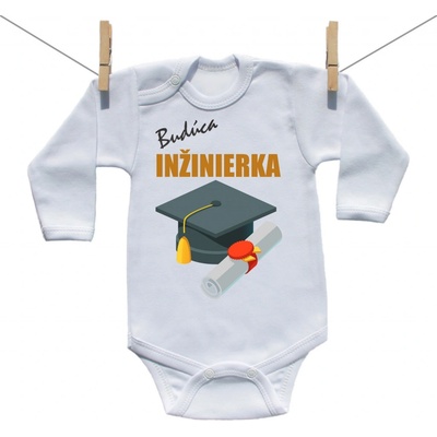 Boodyy Body s dlhým rukávom Budúca inžinierka