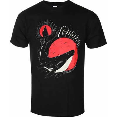 Plastic head мъжка тениска gojira - whale sun moon - ЧЕРЕН - plastic head - phd12446