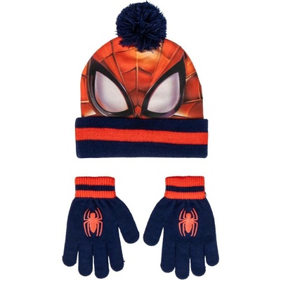 Cerdá Sada čepice a rukavice Spider-man