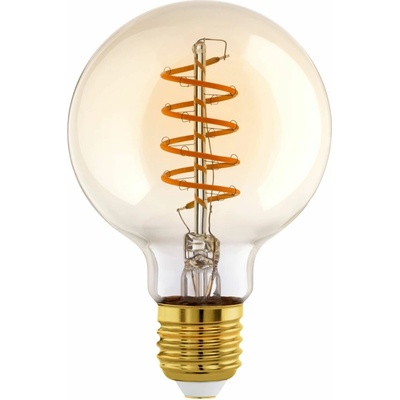 EGLO LM-E27-LED G95 8W jantárová 2700K 110369
