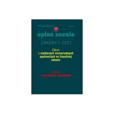 Aktualizácia I/2 2021 Daňové a účtovné zákony