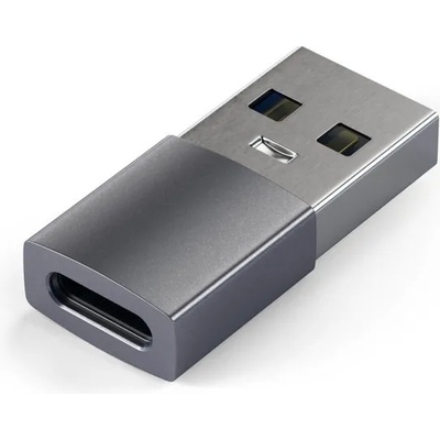 Satechi Преходник Satechi ST-TAUCM, от USB A(м) към USB C(ж), сив (ST-TAUCM)