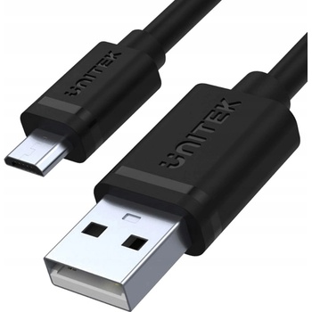 Unitek Y-C454GBK USB, USB 2.0 USB A Micro-USB B, 0,5m, černý