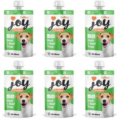 CALIBRA Joy Dog Yummy Duck and Beef Treat kachní a hovězí, masová pasta pro psy 6 x 100 g