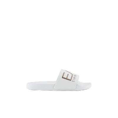 Water Sports Visibility slides - White (White / Rose Gold)