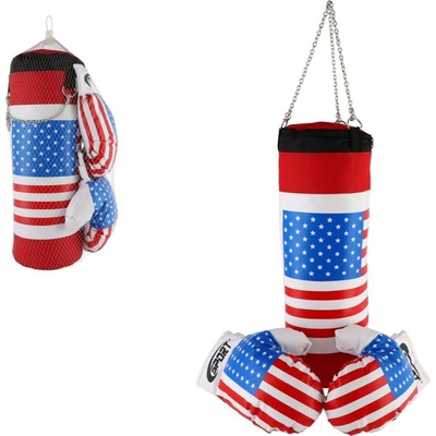 Teddies Boxovacie vrece 10x33cm + rukavice v sieťke