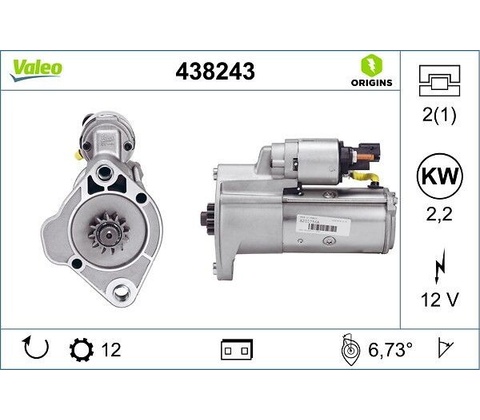 Startér VALEO 438243