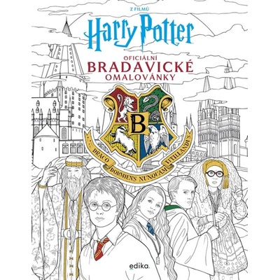 Harry Potter Oficiální bradavické omalovánky Paula Rozelle Hanback