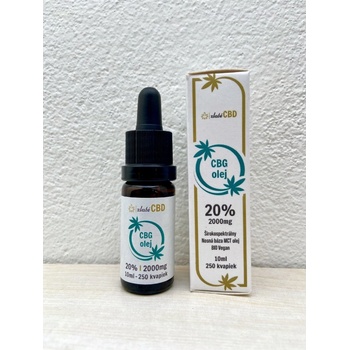 zlatéCBD Zlatý CBG olej 20% Fullspectrum 10 ml