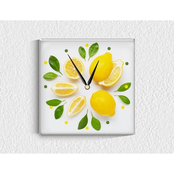 Image 1 of Стъклен стенен часовник 042