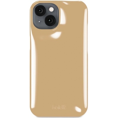 Holdit Гръб Holdit Puffy за iPhone 16e/15/14/13 - Beige