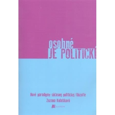 Osobné je politické - Zuzana Kulašiková SK - Kniha