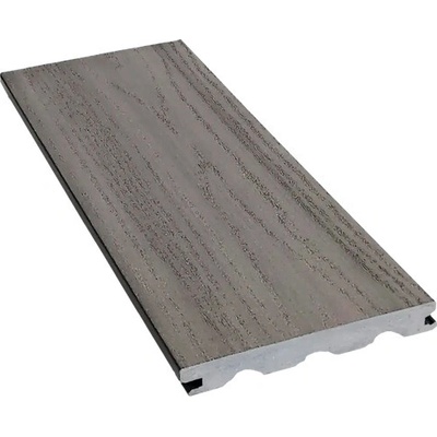 WPC terasová doska Country Light Grey 21 x 161 x 2000 mm plný profil