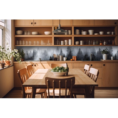 DIMEX ART Фототапет за кухня - мъгла 420 x 60 см