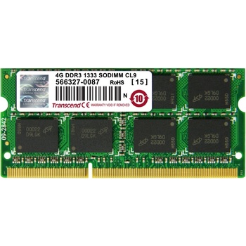 Transcend SODIMM DDR3 4GB 1333MHz CL9 JM1333KSN-4G