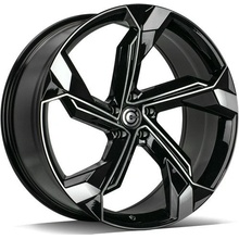 Carbonado Superstar 9,5x21 5x112 ET25 black polished