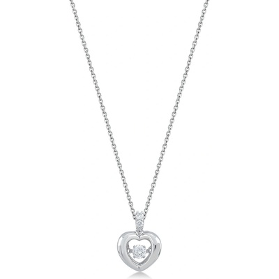 Lillian Vassago Zlatý náhrdelník s diamantmi LLV59-DN015W