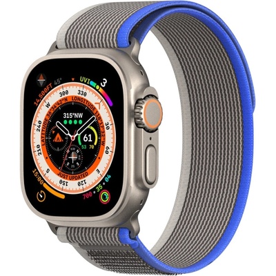 Dux Ducis Каишка Dux Ducis Strap YJ Version за Apple Watch Ultra/8/7/6/SE/5/4/3/2/1 (42, 44, 45, 49mm), синьо-сива (KXG0072779)