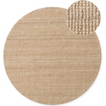 Hanse Home Кръгъл килим от юта в естествен цвят ø 200 cm Bouclé Jaipur - Hanse Home (105974-200)