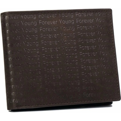 Basic Forever young kožená zdobená ražbou s monogramem f016 701-spg černá