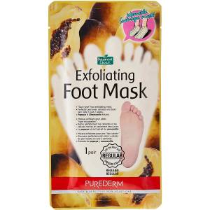 Purederm Маска за крака Exfoliating, Regular, 40 ml - ozone